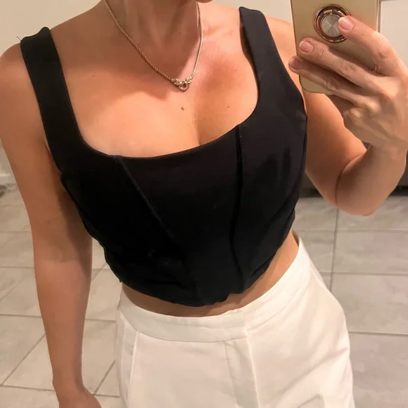 SEXY ZARA TOP WITH SIDE ZIPPER - Picture 7 of 7